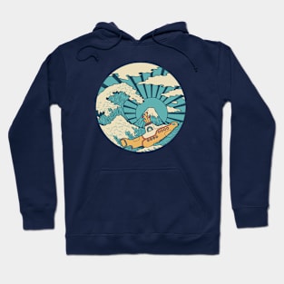 Music Kanagawa Wave by Tobe Fonseca Hoodie